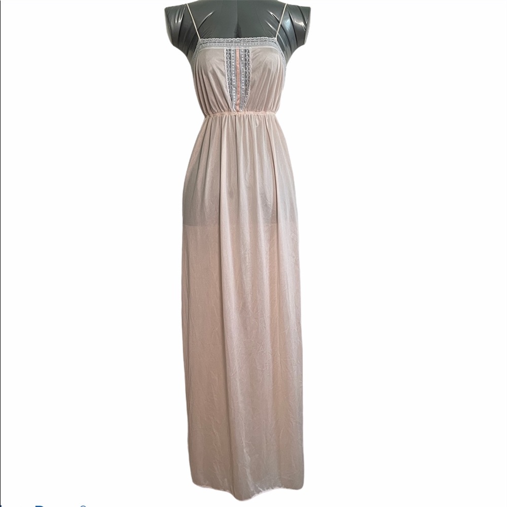 Vintage Sears 70’s full slip nightgown S